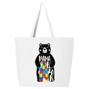 Mama Bear Autism Awareness 25L Jumbo Tote