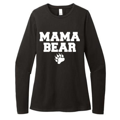 Mama Bear Claw Mom Womens CVC Long Sleeve Shirt