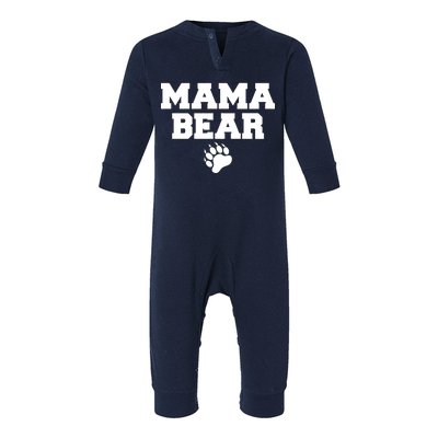 Mama Bear Claw Mom Infant Fleece One Piece