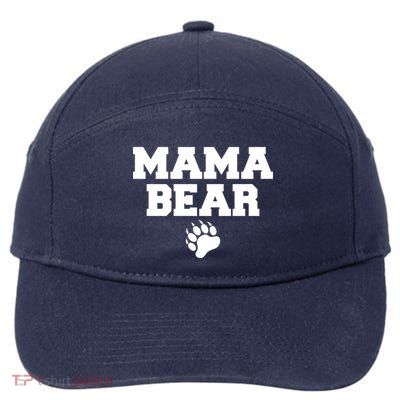 Mama Bear Claw Mom 7-Panel Snapback Hat