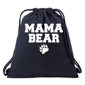 Mama Bear Claw Mom Drawstring Bag