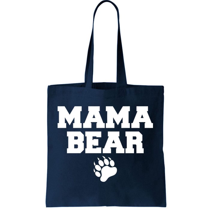 Mama Bear Claw Mom Tote Bag