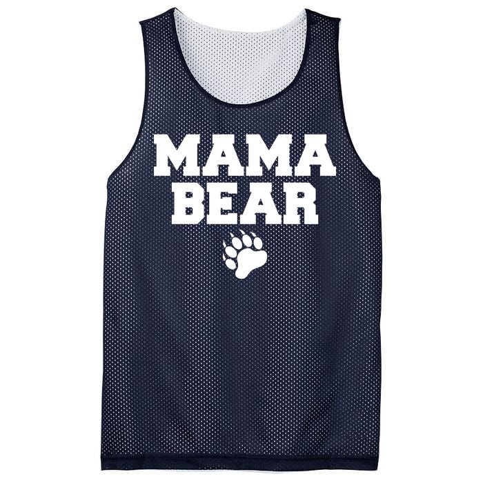 Mama Bear Claw Mom Mesh Reversible Basketball Jersey Tank