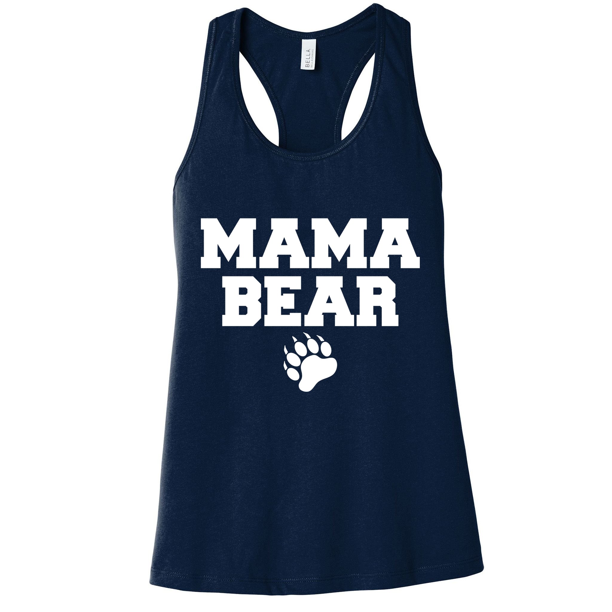 Mama Bear Claw Mom Womens Tank Top