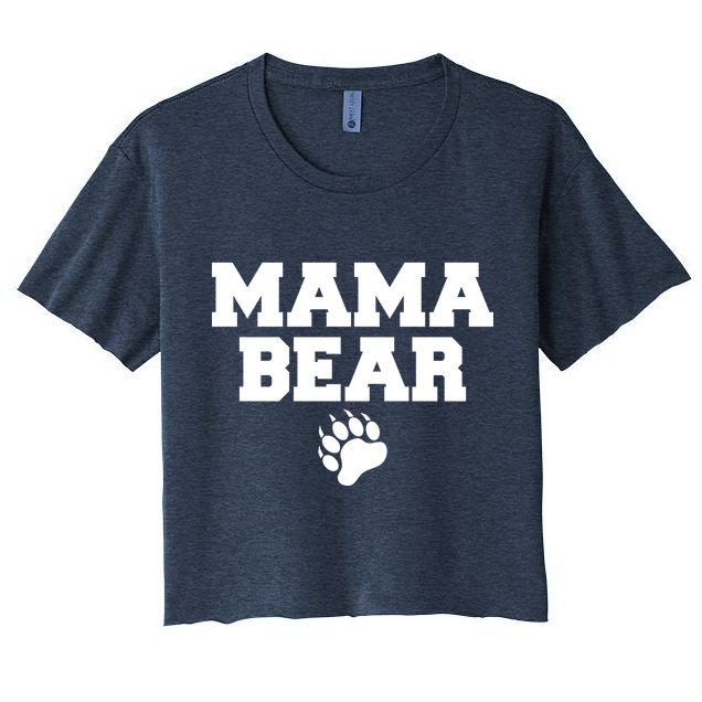 Mama Bear Claw Mom Crop Top