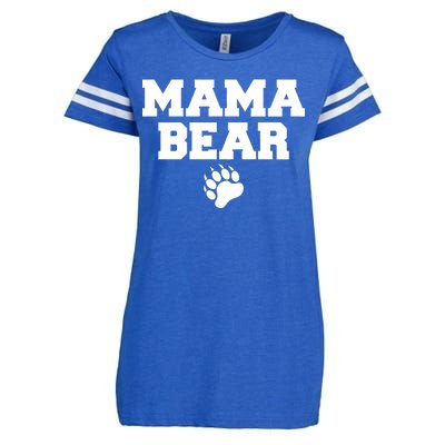 Mama Bear Claw Mom Enza Ladies Jersey Football T-Shirt