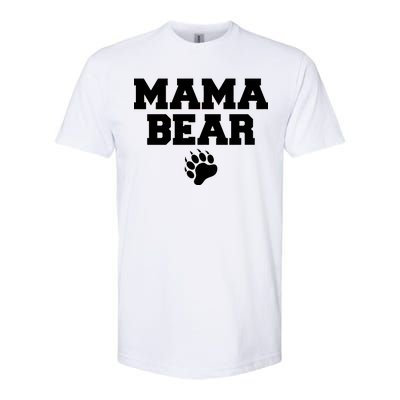 Mama Bear Claw Mom Softstyle CVC T-Shirt