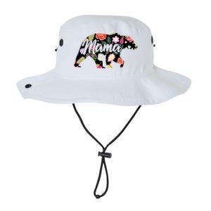 Mama Bear Cute Flower Pattern Legacy Cool Fit Booney Bucket Hat