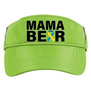 Mama Bear Down Syndrome Awareness Adult Drive Performance Visor