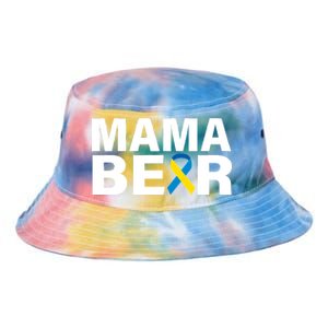 Mama Bear Down Syndrome Awareness Tie Dye Newport Bucket Hat