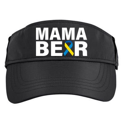 Mama Bear Down Syndrome Awareness Adult Drive Performance Visor