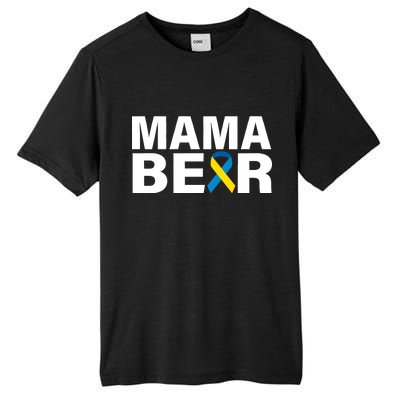 Mama Bear Down Syndrome Awareness Tall Fusion ChromaSoft Performance T-Shirt