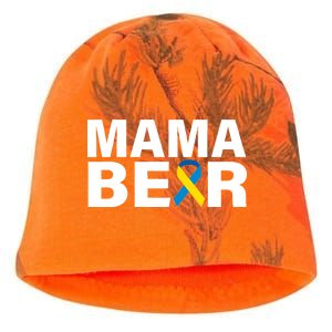 Mama Bear Down Syndrome Awareness Kati - Camo Knit Beanie