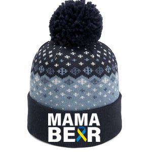 Mama Bear Down Syndrome Awareness The Baniff Cuffed Pom Beanie