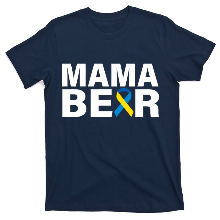 Mama Bear Down Syndrome Awareness T-Shirt