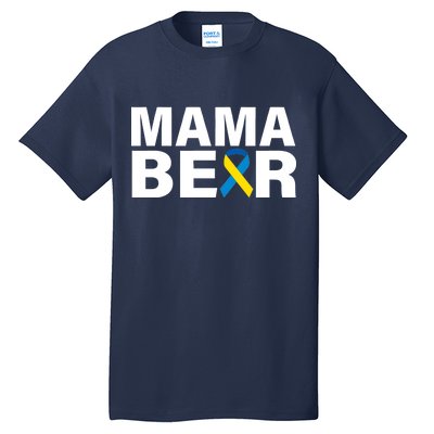 Mama Bear Down Syndrome Awareness Tall T-Shirt