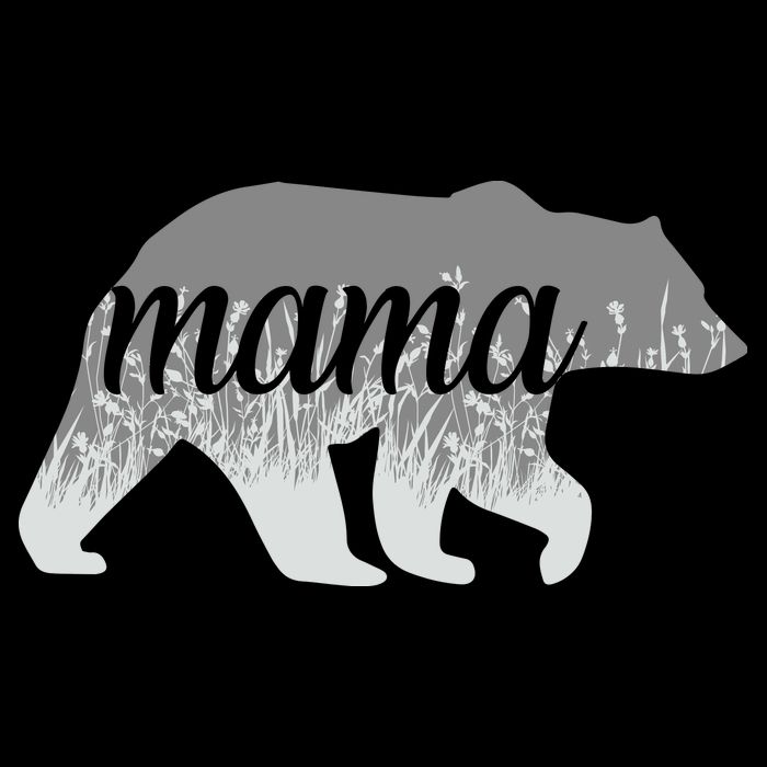 Mama Bear Floral Logo Sweatshirt