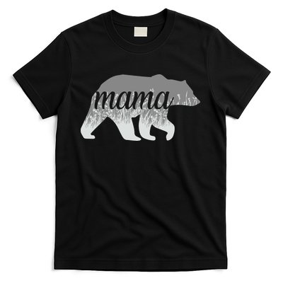 Mama Bear Floral Logo T-Shirt