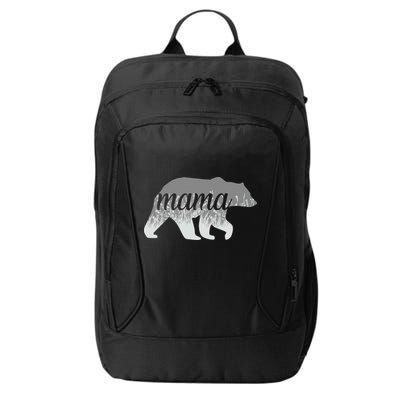 Mama Bear Floral Logo City Backpack