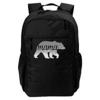 Mama Bear Floral Logo Daily Commute Backpack