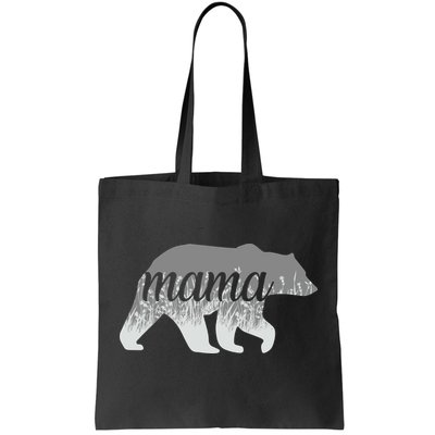 Mama Bear Floral Logo Tote Bag