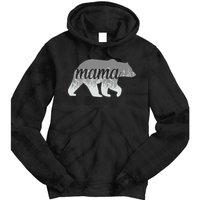 Mama Bear Floral Logo Tie Dye Hoodie