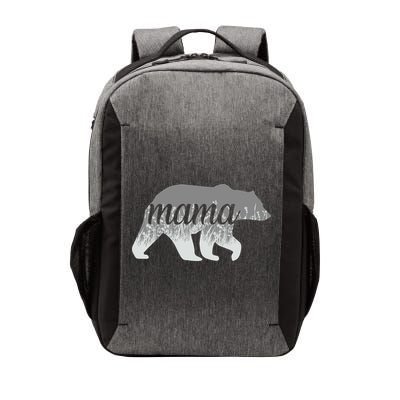 Mama Bear Floral Logo Vector Backpack