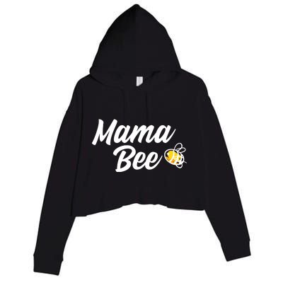 Mama Bee Crop Fleece Hoodie