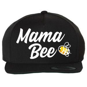 Mama Bee Wool Snapback Cap