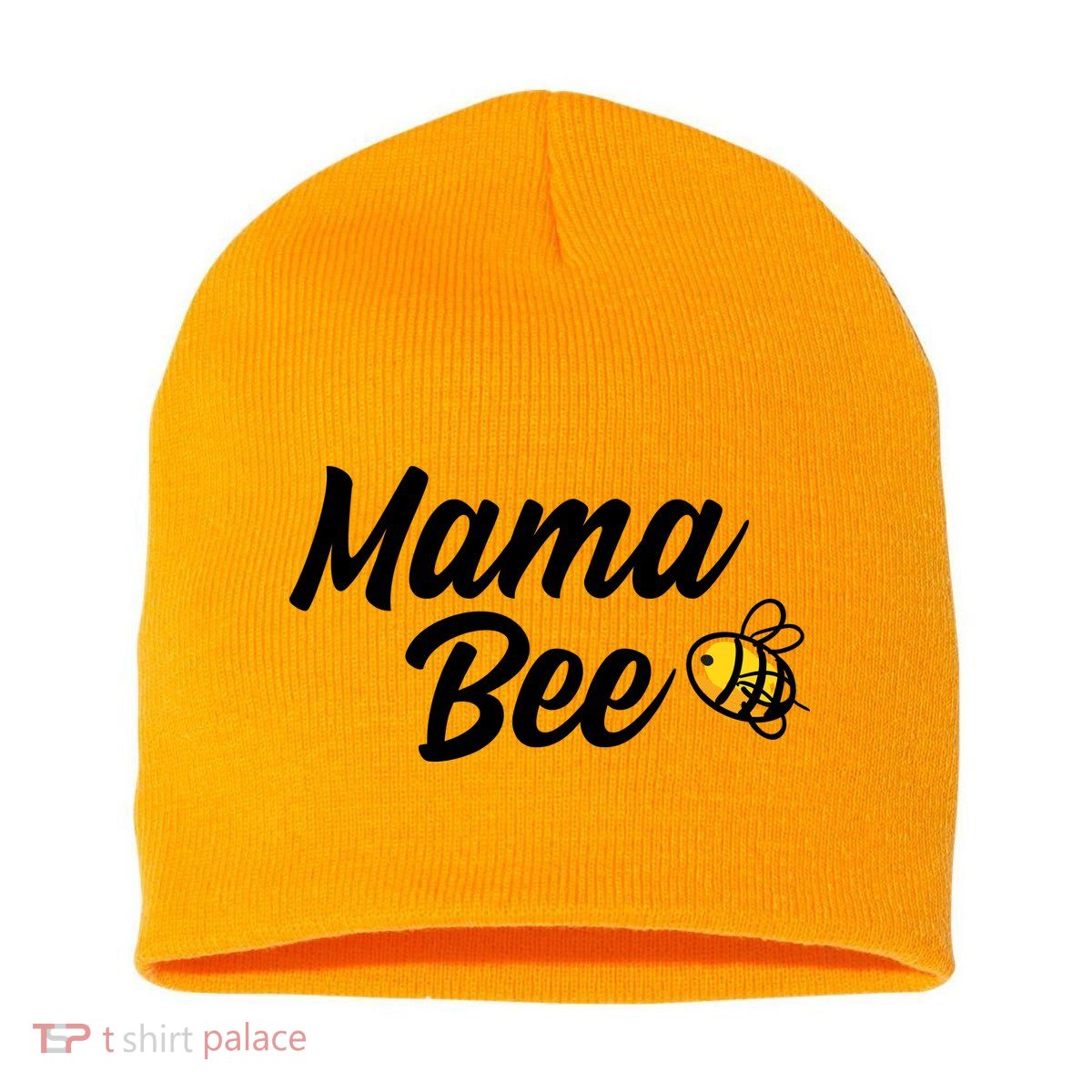 Mama Bee Short Acrylic Beanie