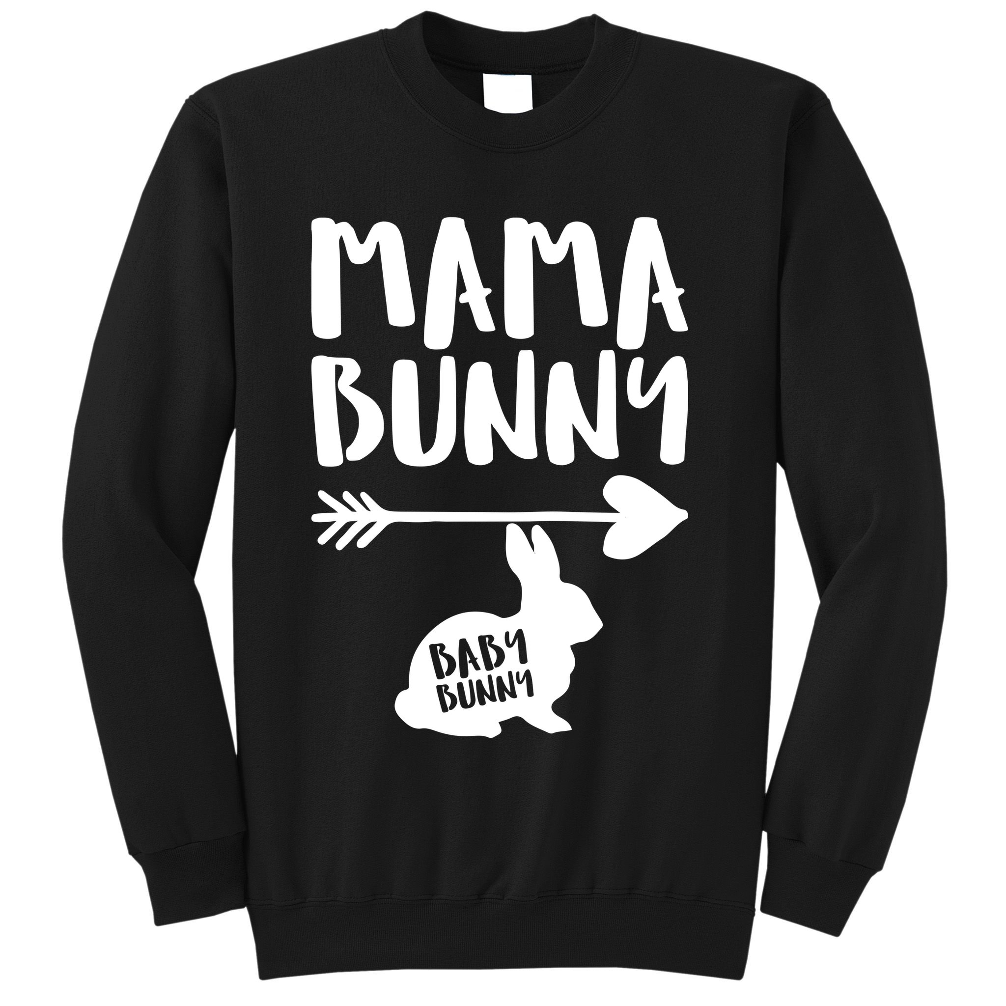 Mama Bunny Arrow Pregnancy Sweatshirt