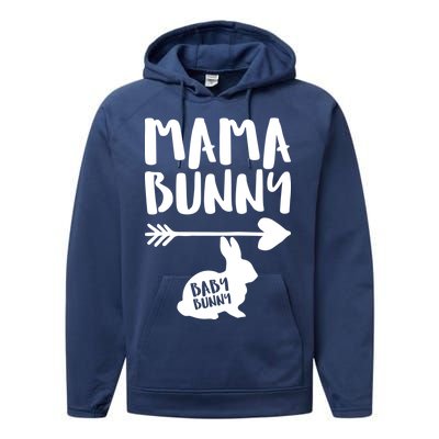 Mama Bunny Arrow Pregnancy Performance Fleece Hoodie