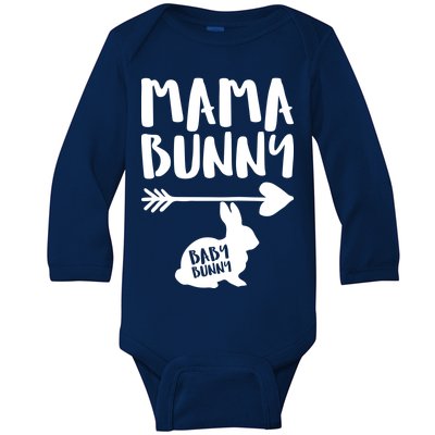 Mama Bunny Arrow Pregnancy Baby Long Sleeve Bodysuit