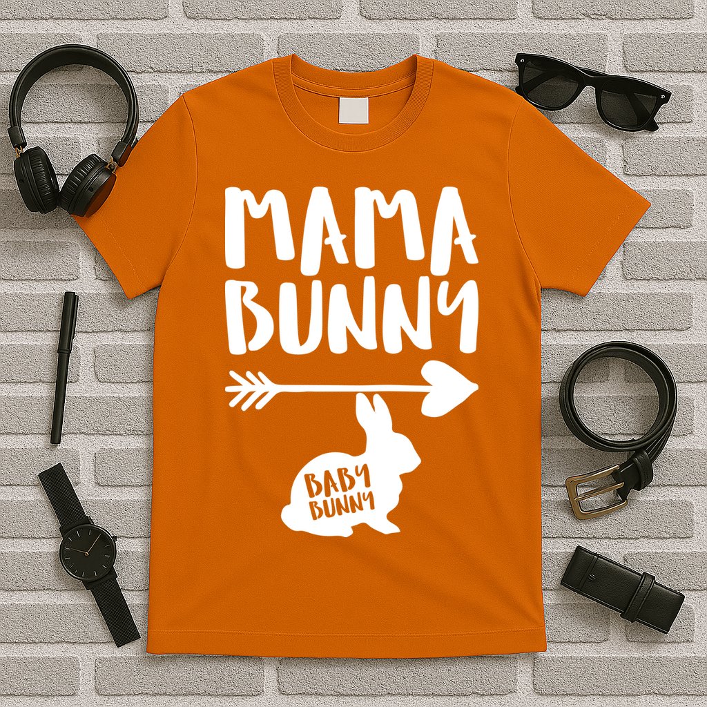 Mama Bunny Arrow Pregnancy T-Shirt