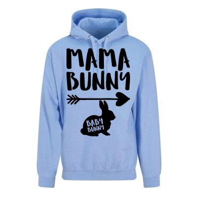 Mama Bunny Arrow Pregnancy Unisex Surf Hoodie