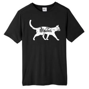 Mama Cat Mom Tall Fusion ChromaSoft Performance T-Shirt