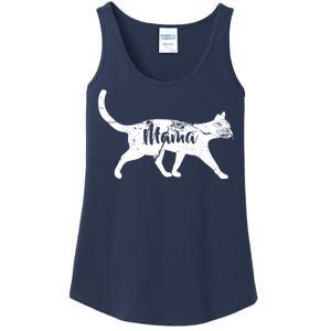 Mama Cat Mom Ladies Essential Tank