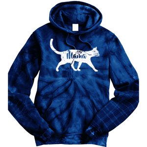 Mama Cat Mom Tie Dye Hoodie