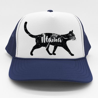 Mama Cat Mom Trucker Hat