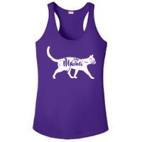 Mama Cat Mom Ladies PosiCharge Competitor Racerback Tank