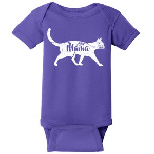 Mama Cat Mom Baby Bodysuit