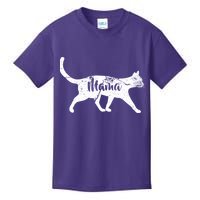 Mama Cat Mom Kids T-Shirt