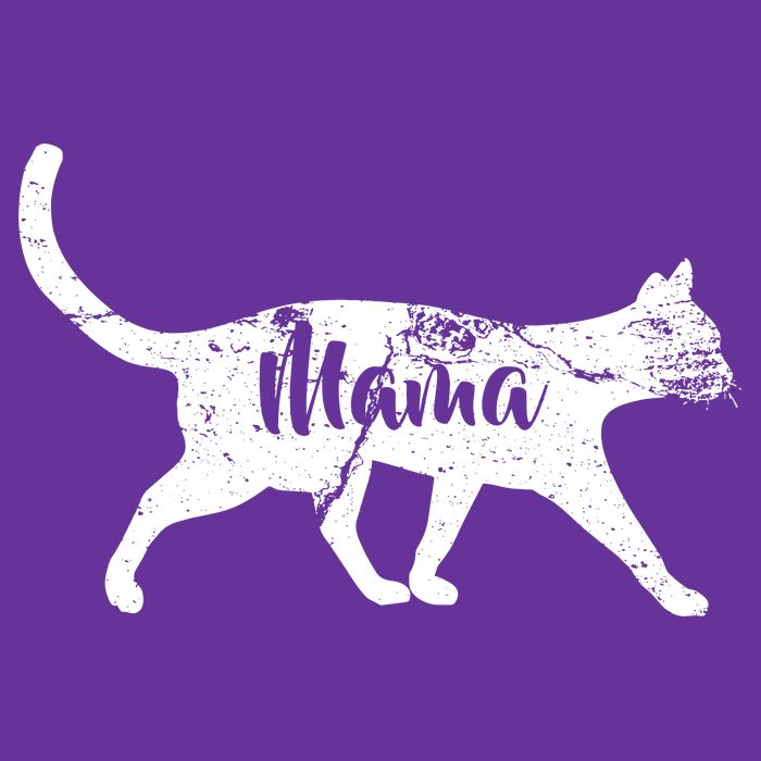 Mama Cat Mom Kids T-Shirt