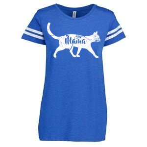 Mama Cat Mom Enza Ladies Jersey Football T-Shirt