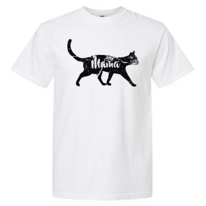 Mama Cat Mom Garment-Dyed Heavyweight T-Shirt