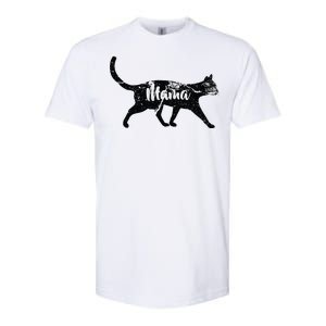 Mama Cat Mom Softstyle CVC T-Shirt