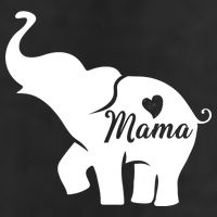 Mama Elephant  11oz C Handle Ceramic Mug