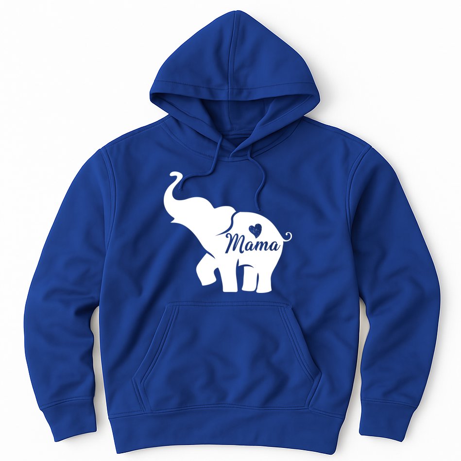 Mama Elephant  Hoodie