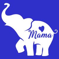 Mama Elephant  Tall T-Shirt