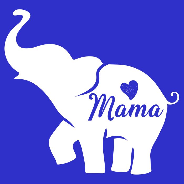 Mama Elephant  Tall T-Shirt
